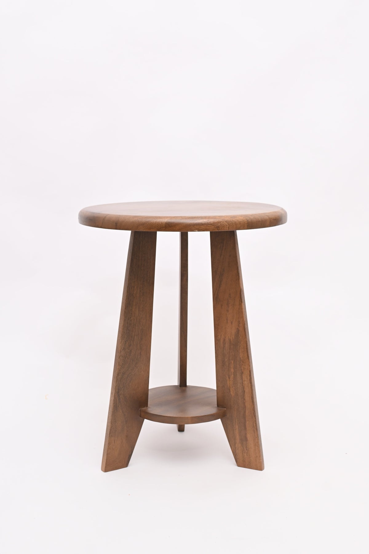 Elara Solid Wood Accent Table